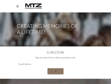 Tablet Screenshot of mtzpro.com